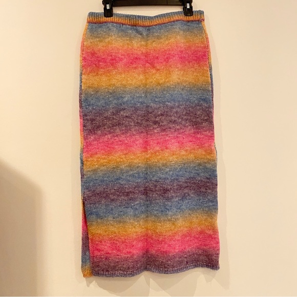 Anthropologie Sunset Sweater Midi Skirt - Picture 6 of 7